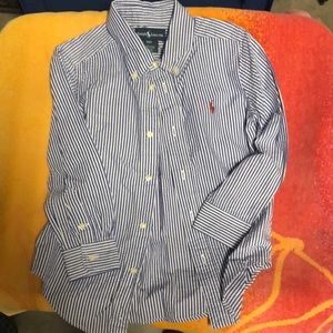 Boys long sleeve polo